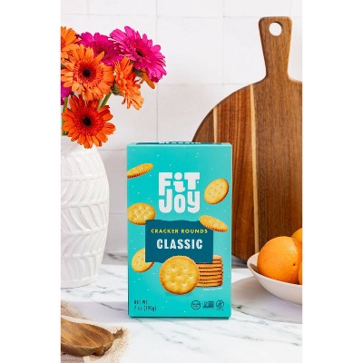 FitJoy Grain Free Classic Round Crackers - 7oz