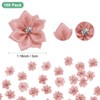 Unique Bargains Artificial Satin Durable Flexible Decorative Mini Ribbon Flowers with Rhinestones 1.2 Inch 100 Pcs - 3 of 4