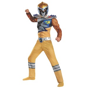 Toddler Boys' Classic Power Rangers Dino Charge Ranger Muscle Costume - 1 of 2