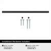 Amerock Bar Pulls 8-13/16 inch (224mm) Center-to-Center Black Bronze Cabinet Pull - 4 of 4