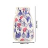 Unique Bargains Double Side Drawstring Shower Gloves 9.06"×5.83" 1 Pc - 3 of 3