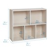 ECR4Kids Streamline 5-Compartment Storage Cabinet, 30in - 2 of 4