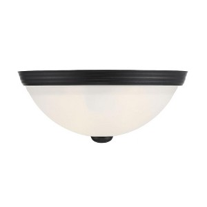 Savoy House NULL 2 - Light Flush Mount in  Black - 1 of 4
