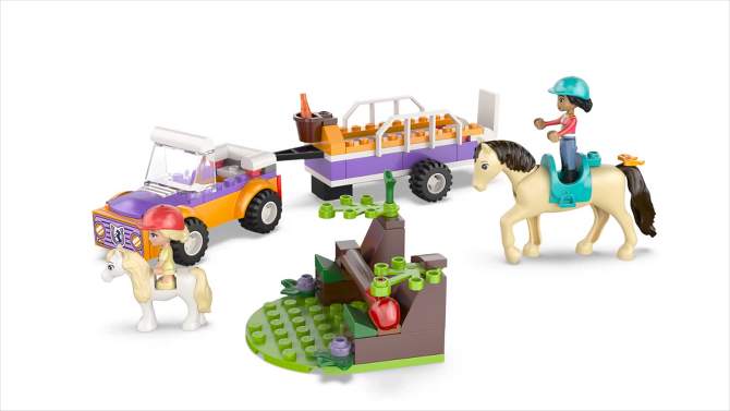 LEGO Friends Horse and Pony Trailer Building Toy 42634, 2 of 8, play video