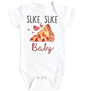 Pizza Slice - Baby Boy Girl Clothes Infant Onesie® Funny Cute Newborn GS1 - 1 of 1