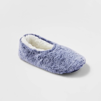 faux fur slippers target