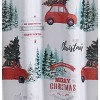 Kate Aurora Tis The Season Holiday Pick Up Truck & Christmas Trees Fabric Shower Curtain - Standard Size - 3 of 3