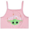 STAR WARS The Mandalorian Grogu Girls 2 Pack Romper - Size 5T - 4 of 4