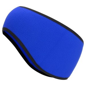 Unique Bargains Polar Fleece Stretchy Running Jogging Sweatband Ear Warmer Headband - 1 of 3