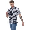 HAPPY BAY Men's Hawaiian Shirt Fashion Button Down Short Sleeves Holidays Aloha Party Casual Tops Summer Beaches Shirts for Men - 4 of 4