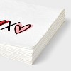 20ct XOXO Lunch Napkins - Spritz™ - 3 of 3