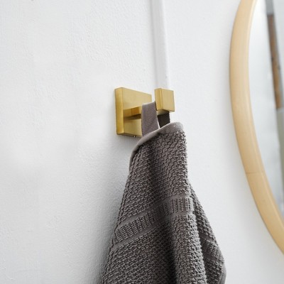 Brushed Gold 24-Inch Metal Bathroom Hardware Set