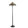 Chloe Lighting Serenity Tiffany-style 2 Light Victorian Floor Lamp 18" Shade - 2 of 3