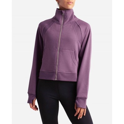 Women's Mixed Rib Full Zip Jacket - Danskin