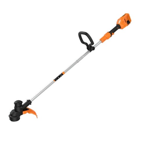 WEN 40413 40V Max Lithium-Ion Cordless 14-inch 2-in-1 String Trimmer and Edger with 2Ah Battery and Charger