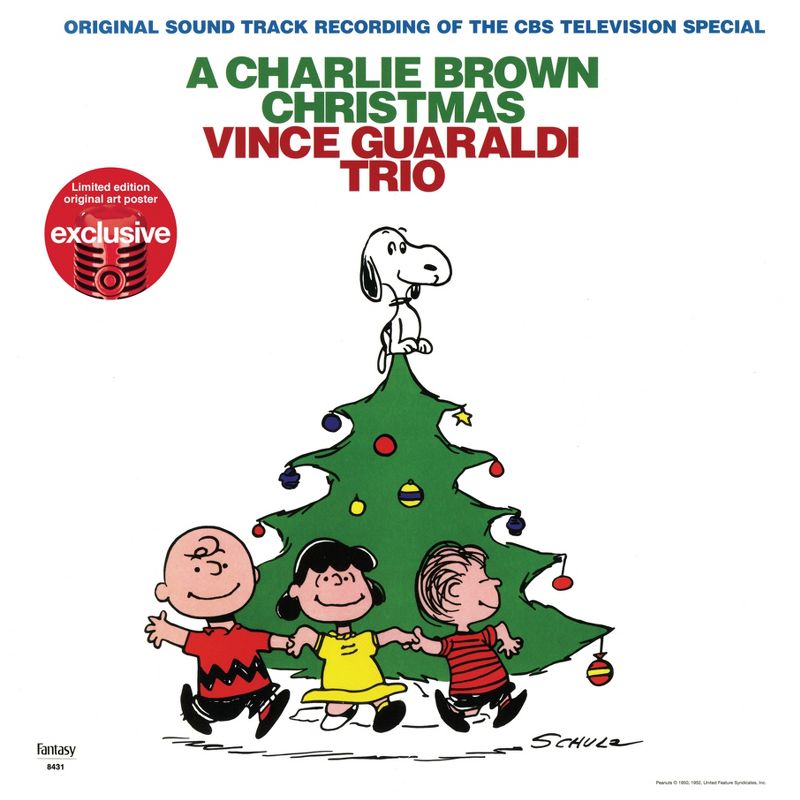 Vince Guaraldi Trio &#8211; Charlie Brown Christmas (Target Exclusive, Green Vinyl) w/ Poster, 1 of 3