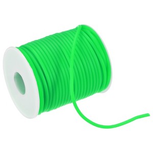 Unique Bargains Hollow Pipe Tubing Rubber Cord Silicone Stretchy Durable Elastic Beading Cord 1 Pc - 1 of 4