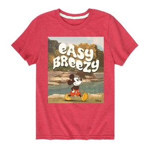 Boys' - Disney - Easy Breezy Short Sleeve Graphic T-Shirt - 1 of 4