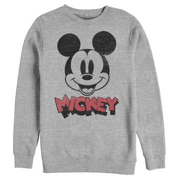 Men's Mickey & Friends Mickey Mouse Retro Headshot Sweatshirt