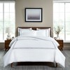 Luxury 1200 Thread Count Cotton Geometric Scroll Embroidered 3 Piece Duvet Cover Set by Blue Nile Mills - image 2 of 4