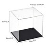 Unique Bargains Acrylic Self-Assembly Dustproof Collectibles Protection Display Case - 2 of 4