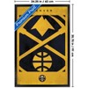 Trends International NBA Denver Nuggets - Logo 25 Framed Wall Poster Prints - 3 of 4