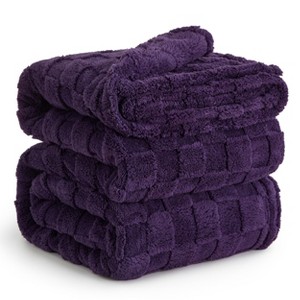 Bedsure | Cute Soft Cozy Checkered Throw Blanket for Couch - 1 of 4