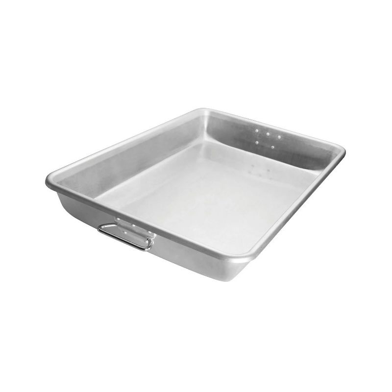 Winco Bake and Roast Pan 26 Inch x 18 Inch x 3-1/2 Inch with Handles, 3 of 4