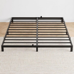 Jojoka Bed Frame No Box Spring Needed,Low Profile Metal Platform Bed Frame Support Mattress Foundation - 1 of 4