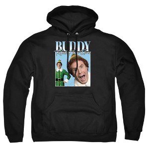 Men's Elf Buddy Christmas Homage Pull-Over Hoodie - 1 of 4