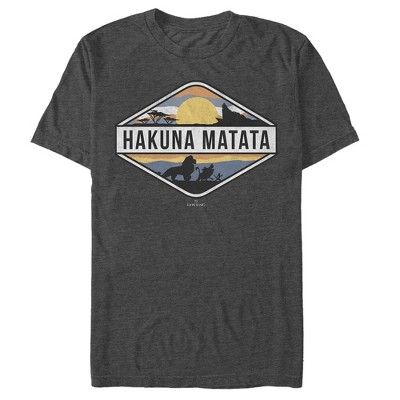 Men's Lion King Hakuna Matata National Park Emblem T-Shirt