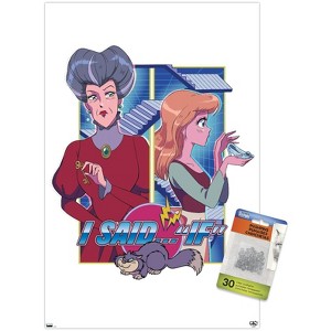 Trends International Disney Princess And Villains: Manga - Cinderella Step-Mother Unframed Wall Poster Prints - 1 of 4