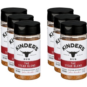 Kinders Seasoning Steak Blend - Pack of 6 - 6 oz - 1 of 4