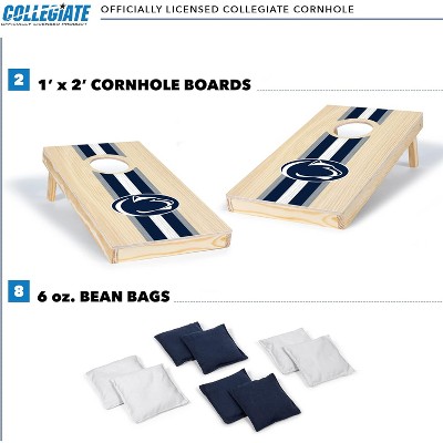 Penn State Nittany Lions 1'x2' Wood Cornhole Set with Bean Bags