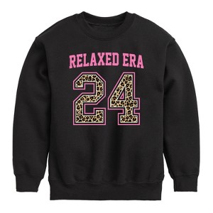 Boys' - Instant Message - Relaxed Era Graphic Long Sleeve Fleece Sweatshirt - 1 of 4