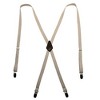 CTM Women's Elastic Clip-End 1/2 Inch Skinny Urban Suspenders - 2 of 4