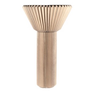 JONATHAN Y Archer 37" Modern Minimalist Pleated Shade Floor Lamp - 1 of 4