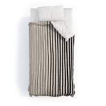 Vertical Lines Cotton Comforter & Sham Set - Deny Designs
