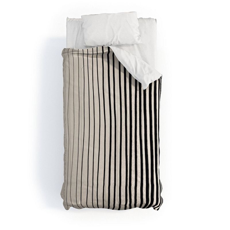 Vertical Lines Cotton Comforter & Sham Set - Deny Designs, 1 of 7