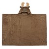 Hudson Baby Infant Boy Hooded Animal Face Plush Blanket, Moose, One Size - 2 of 2