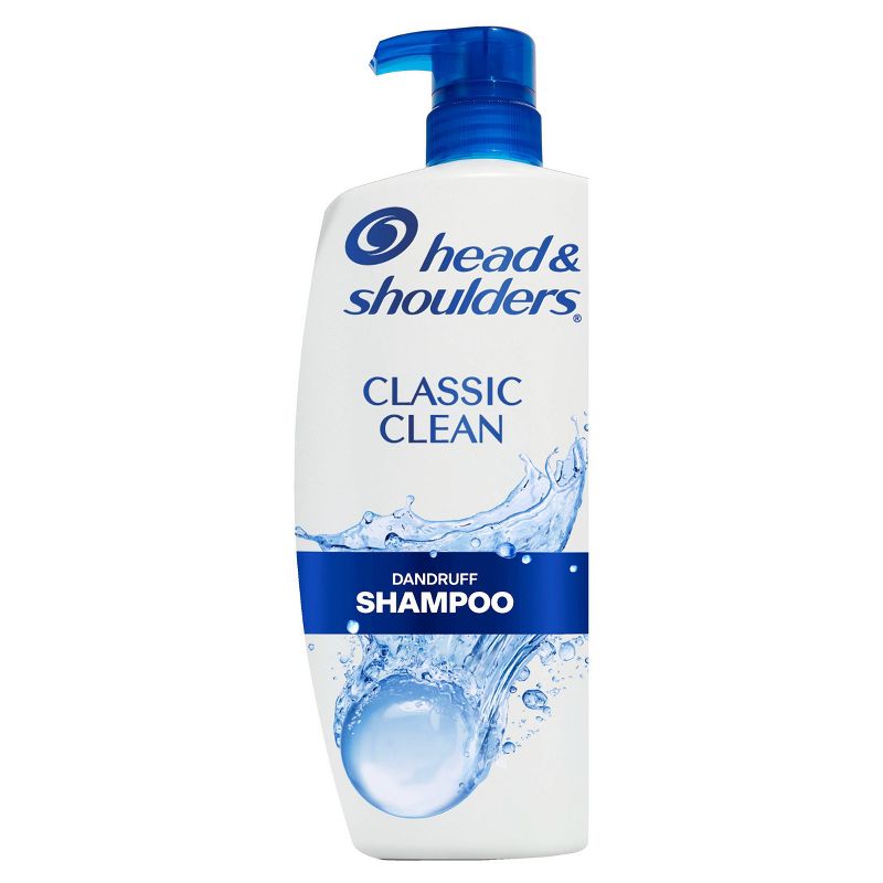 Head &#38; Shoulders Anti-Dandruff Treatment, Classic Clean for Daily Use, Paraben-Free 2-in-1 Shampoo and Conditioner - 28.2 fl oz, 1 of 19