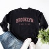Simply Sage Market Women's Graphic Sweatshirt Brooklyn New York - 3 of 4