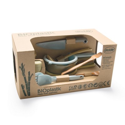 Eco-Friendly Bioplastic Kitchen Playset in Scandi Colors, 12 Pieces