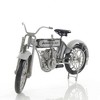 Old Modern Handicrafts 1911 Harley-Davidson Model 7D Iron Motorcycle – 1:12 Scale, 12” Vintage Replica - 2 of 4