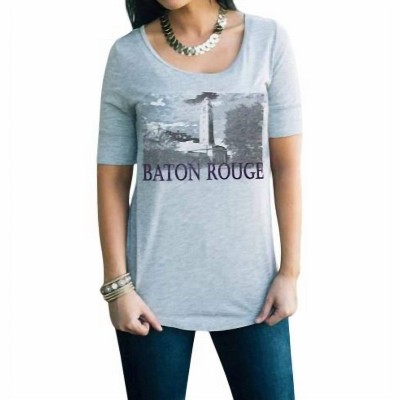 Women's LSU Landmark Tee - Gameday Couture
