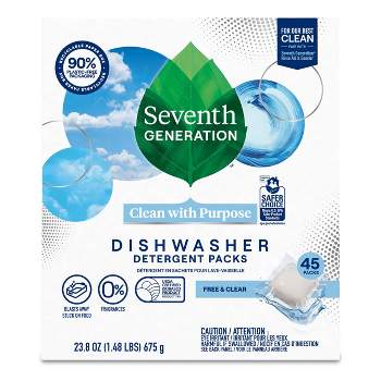 method  Dishwasher Packs, Free + Clear, 54 ct