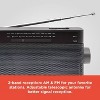 RadioShack Portable Traditional AM and FM Radio with Handle Powered with AA Batteries 1202272 - 3 of 4