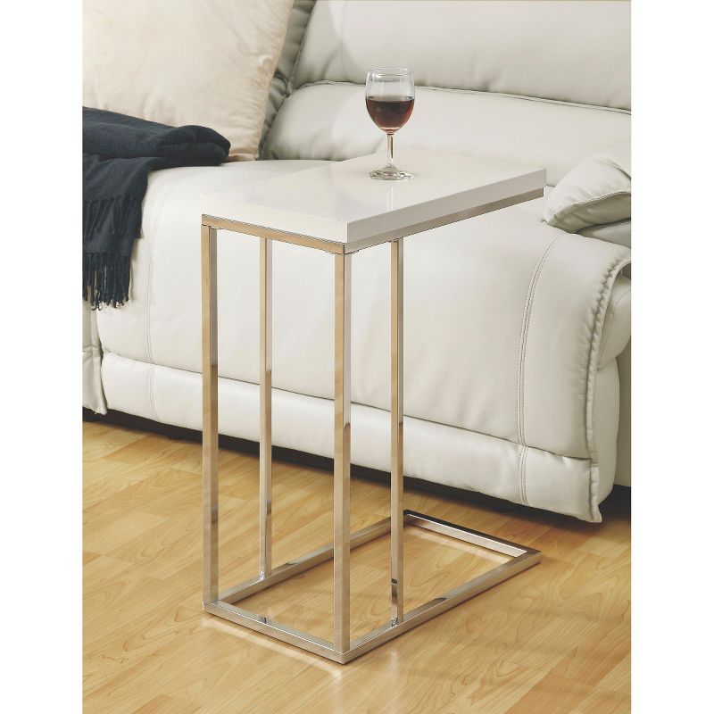 C Shape Metal Accent Table - EveryRoom, 3 of 5