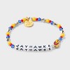 Little Words Project University of Kansas Beaded Bracelet - 3 of 4