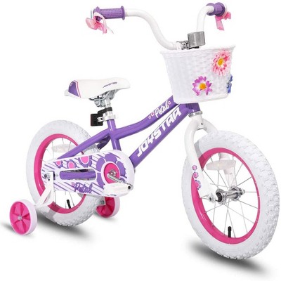 target girl bikes with training wheels